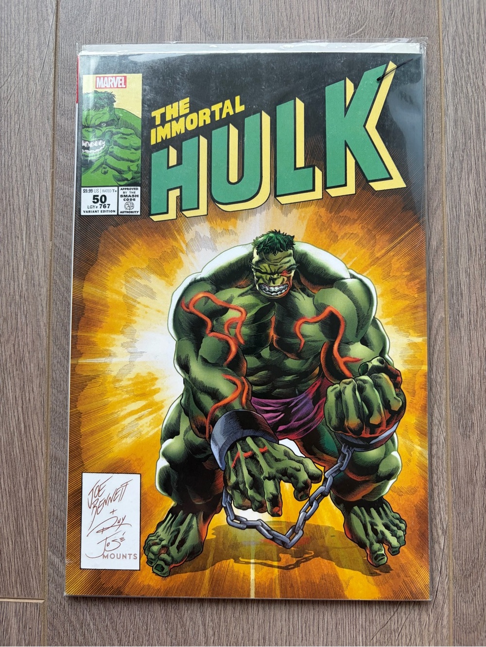 💥 NEW Marvel Comics The Immortal Hulk #50B Joe Bennett Variant – Series Finale